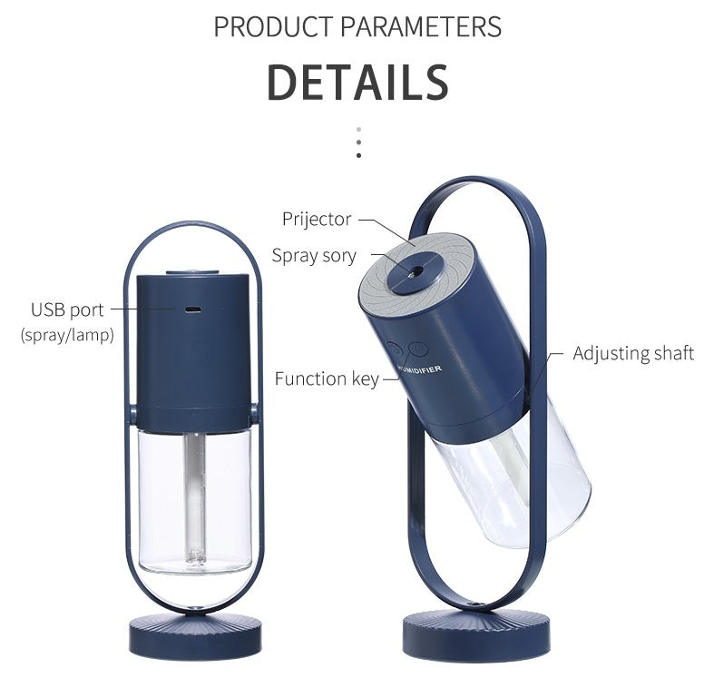 Magic Shadow LED Humidifier – Relaxing Mist & Light